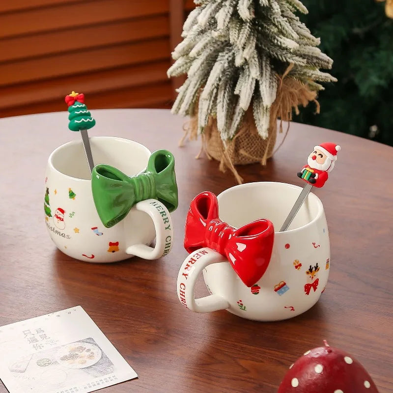 Bow & Bliss Christmas Mug