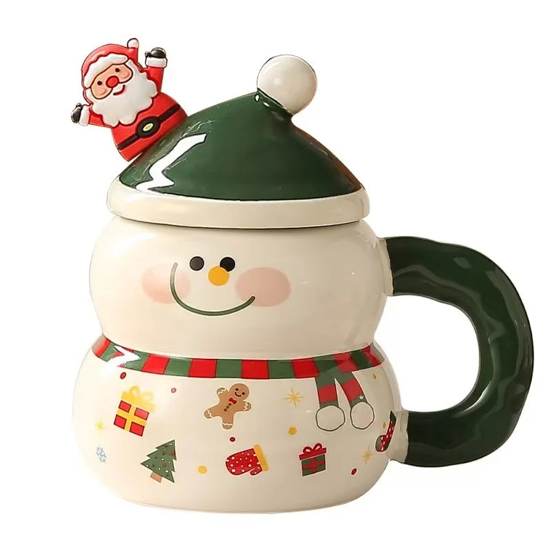 Merry Moments Mug Set (Lid + Spoon)
