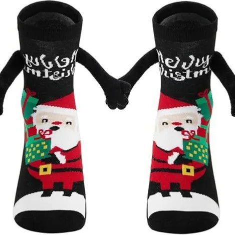 Magnetic Couple Christmas Socks