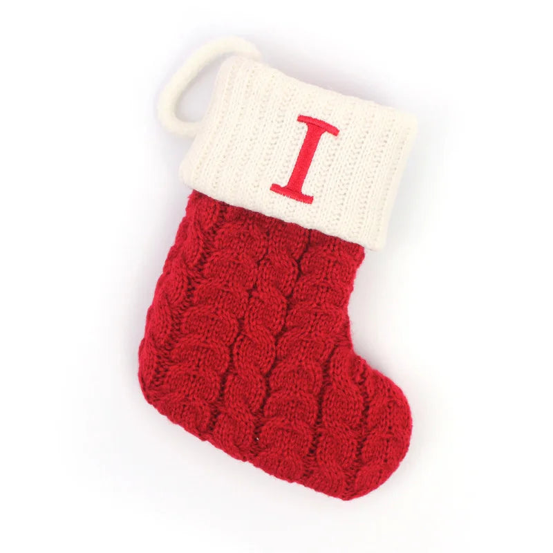 Monogram Snowflake Holiday Stocking