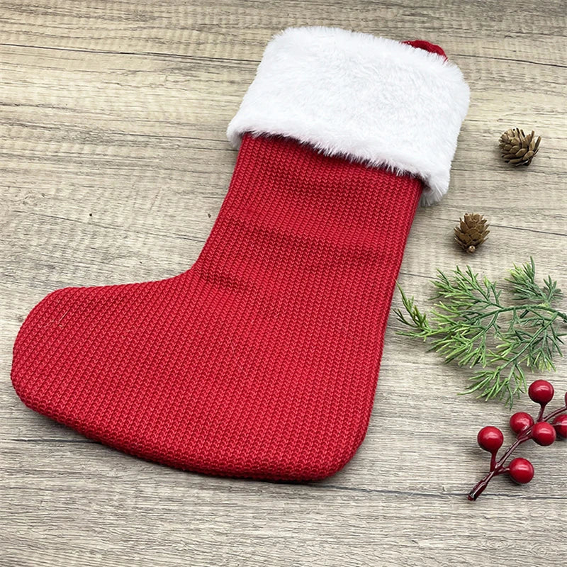 Snowflake Classic Knit Stocking