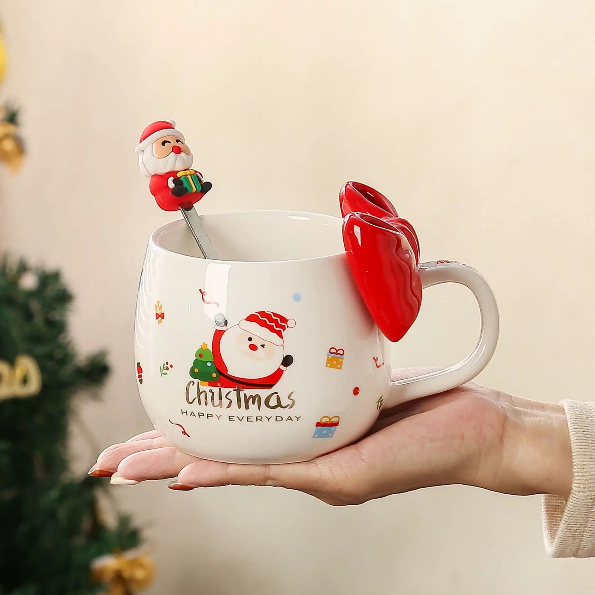 Bow & Bliss Christmas Mug