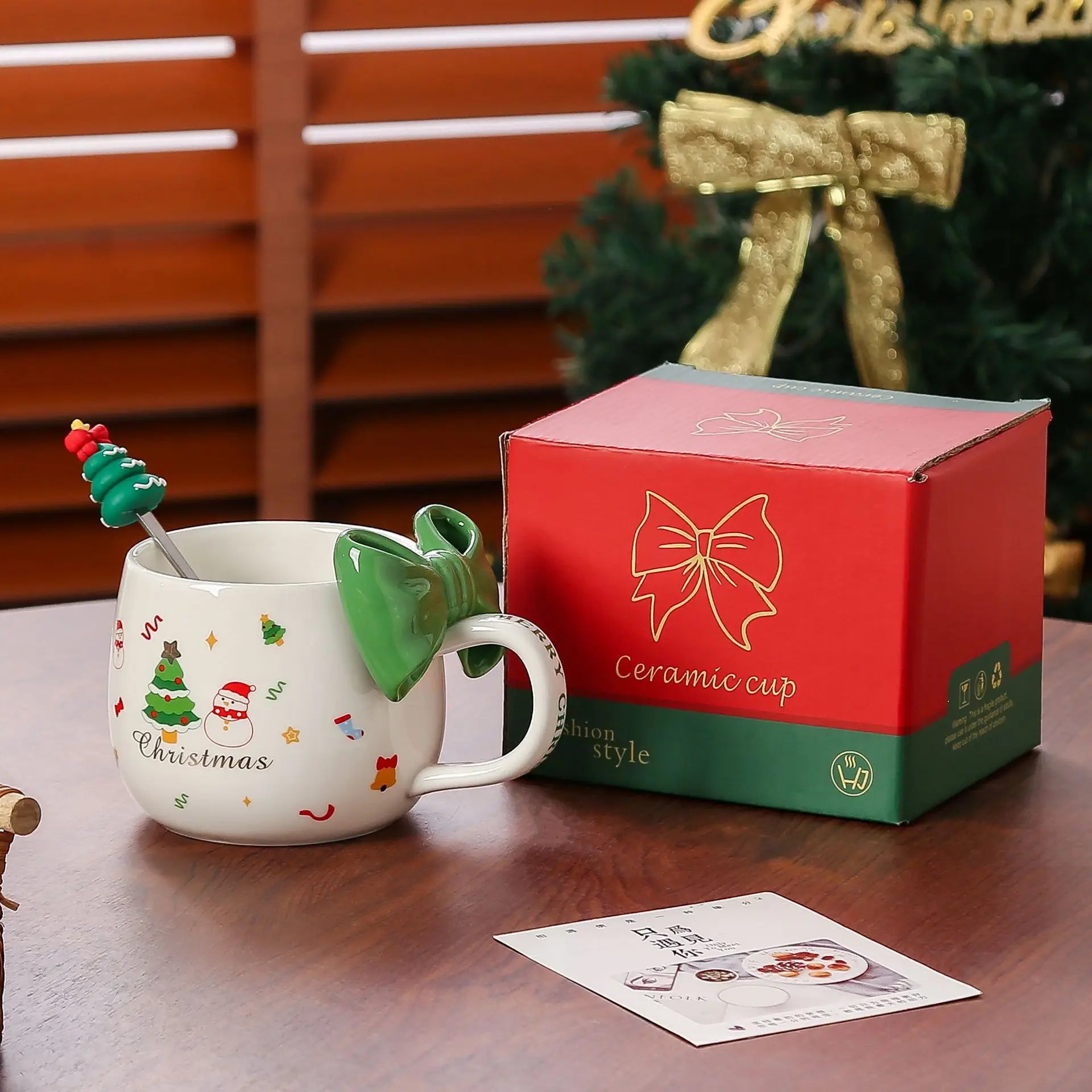 Bow & Bliss Christmas Mug