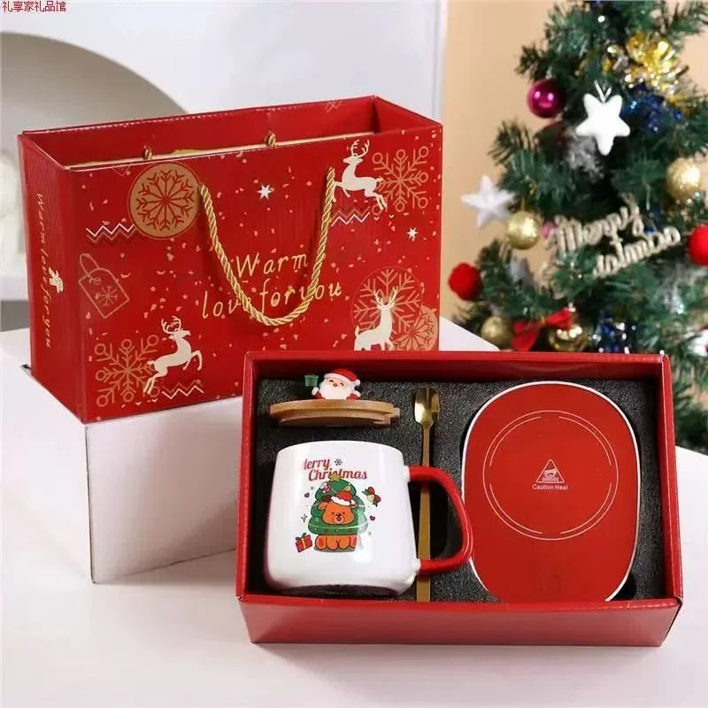 Holiday Cheer Gift Box Mug Set