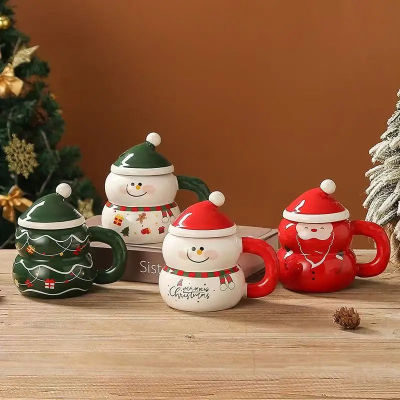 Merry Moments Mug Set (Lid + Spoon)