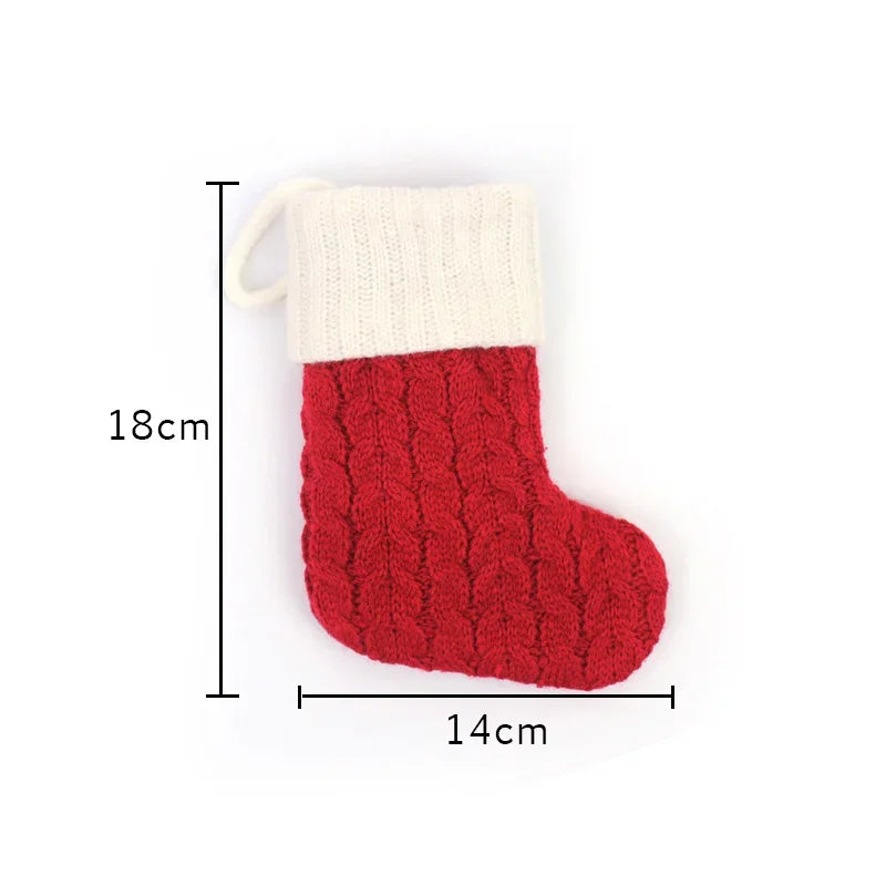 Snowflake Letter Cozy Socks
