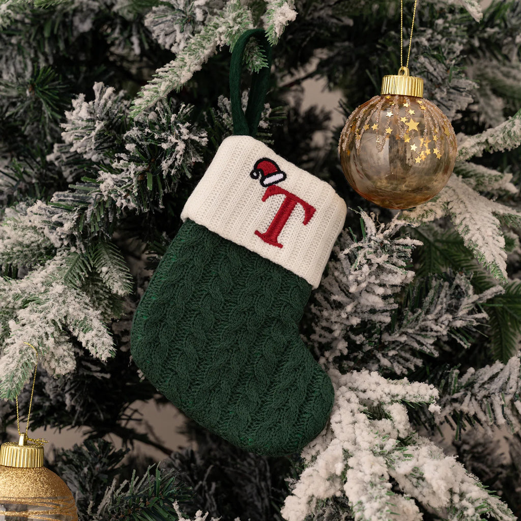 Forest Green Initial Stocking