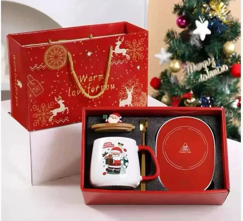 Holiday Cheer Gift Box Mug Set