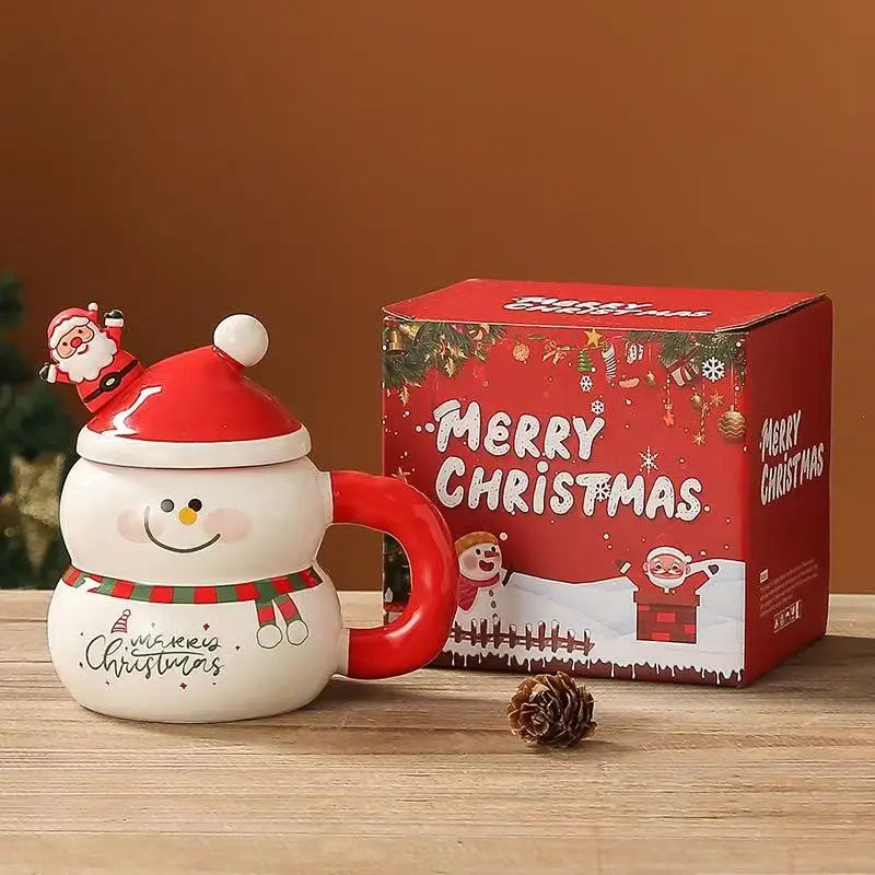 Merry Moments Mug Set (Lid + Spoon)