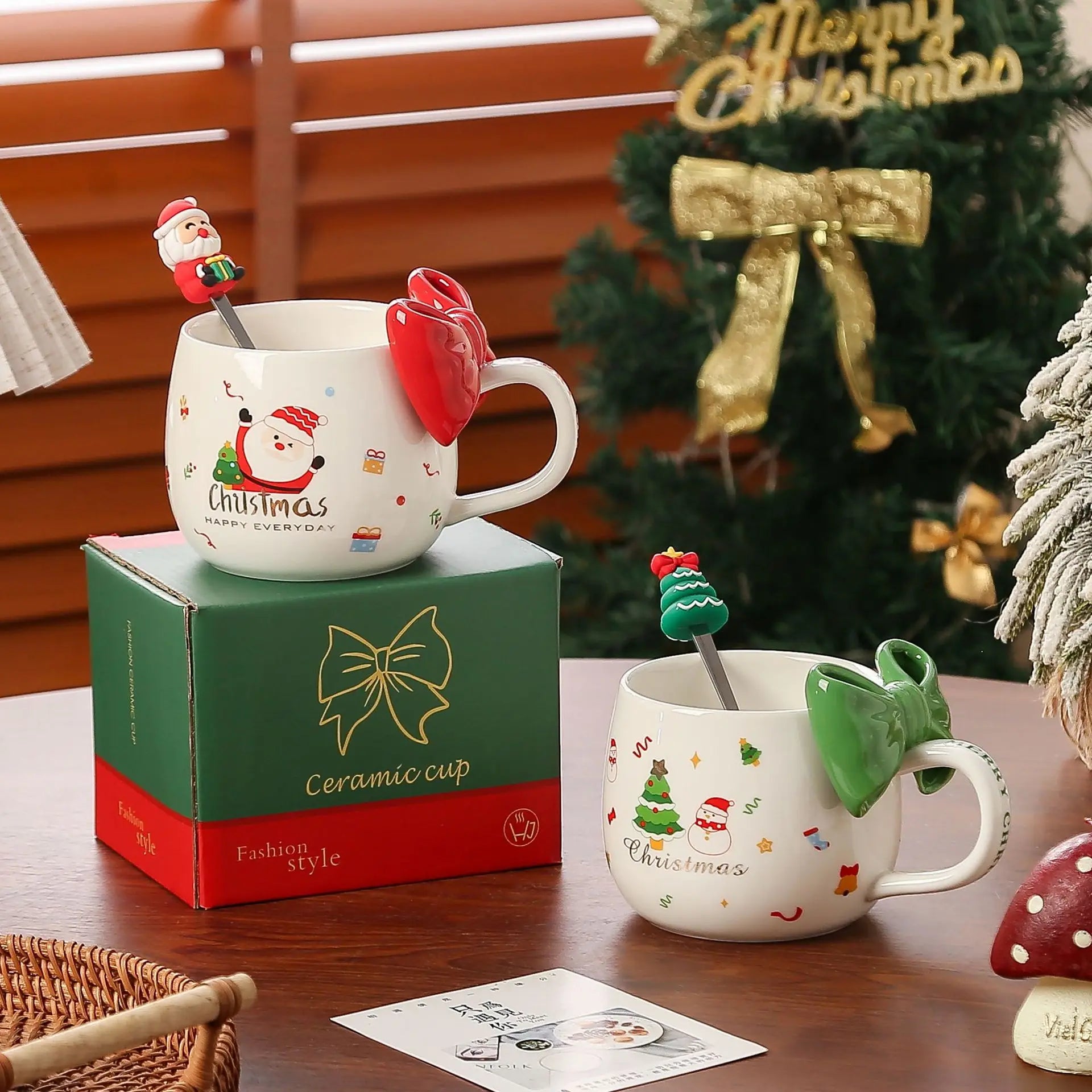 Bow & Bliss Christmas Mug
