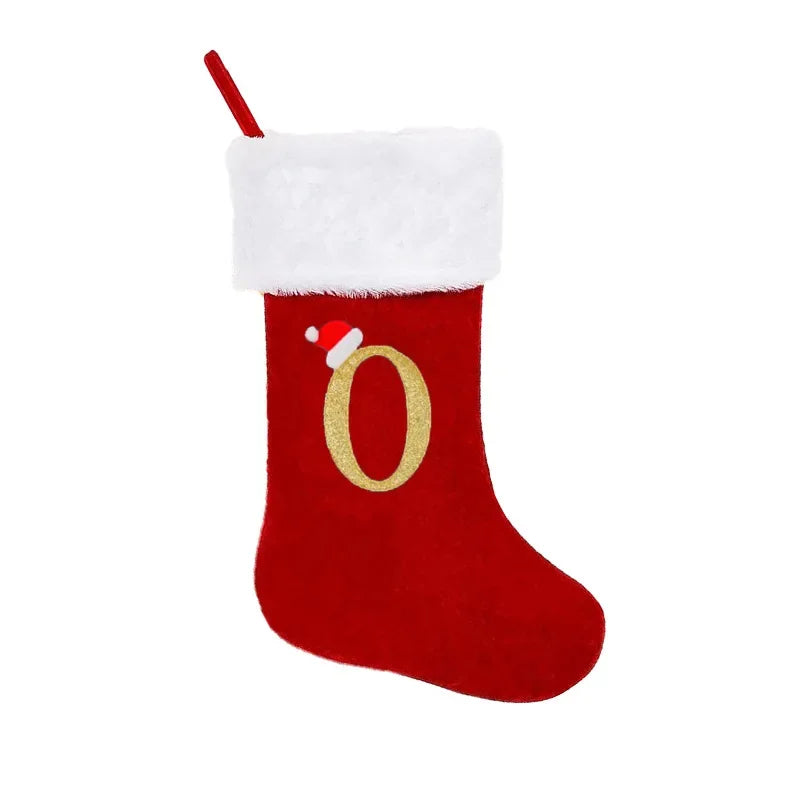 Family Initial Knit Stocking
