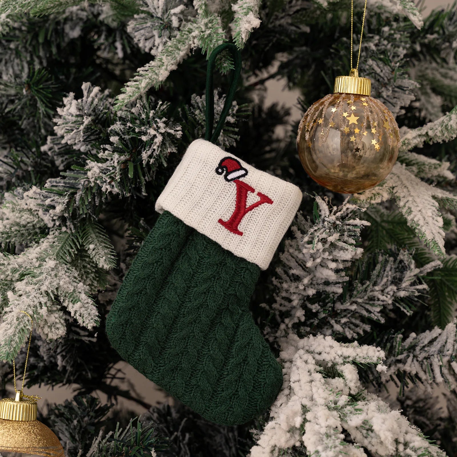 Forest Green Initial Stocking