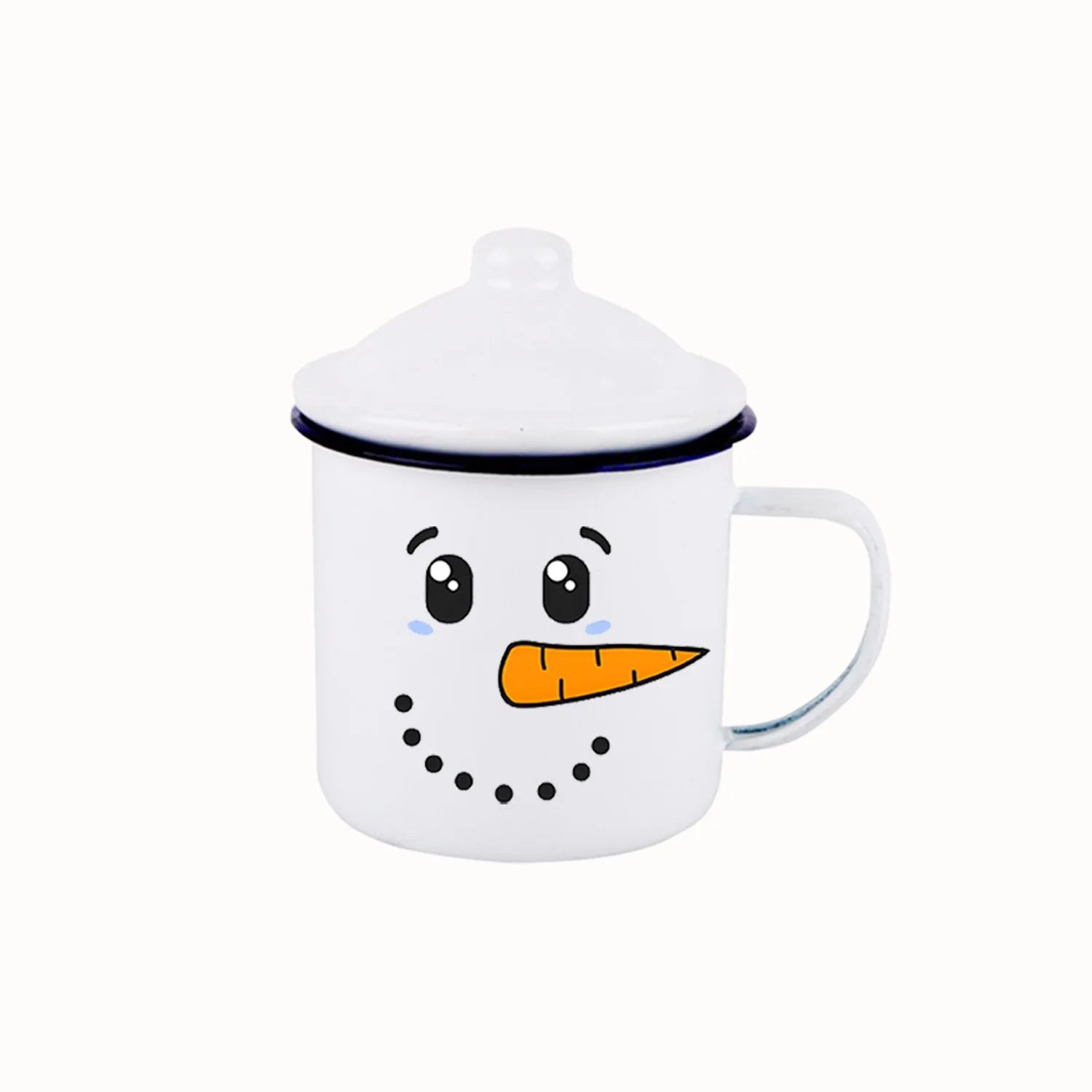 Jolly Santa Enamel Mug