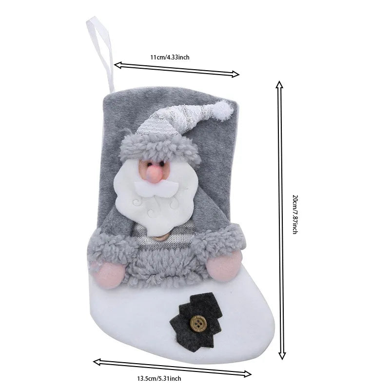 Snowflake Classic Knit Stocking