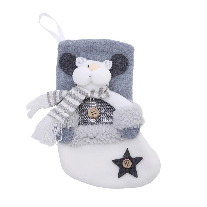 Snowflake Classic Knit Stocking